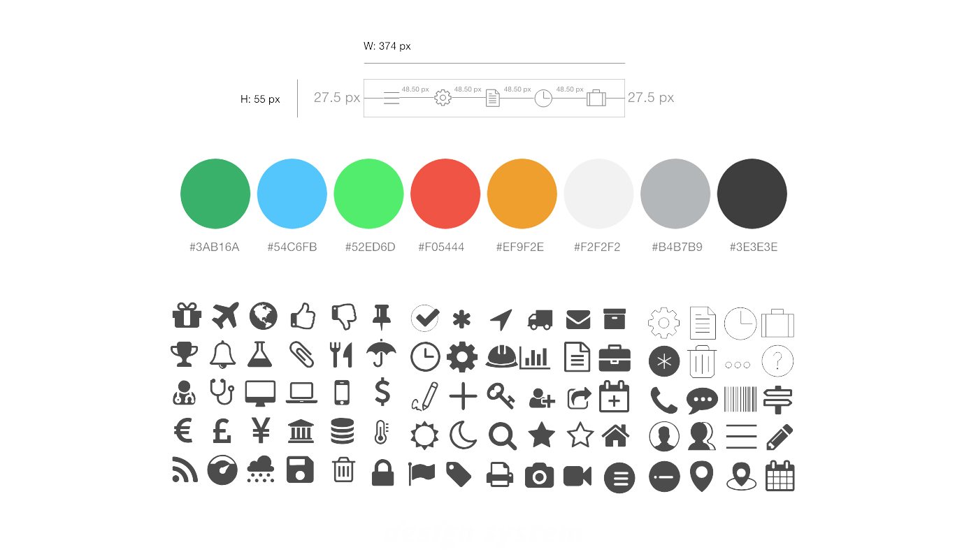 Part of the design system.